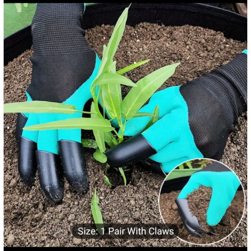 Garden Gloves With Claws - Savvy Gardens Centre