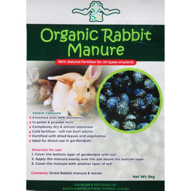 Savvy Gardens Organic Rabbit Manure - Savvy Gardens Centre