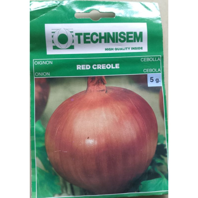 Tecnisem Onion Red Creole 5G - Savvy Gardens Centre