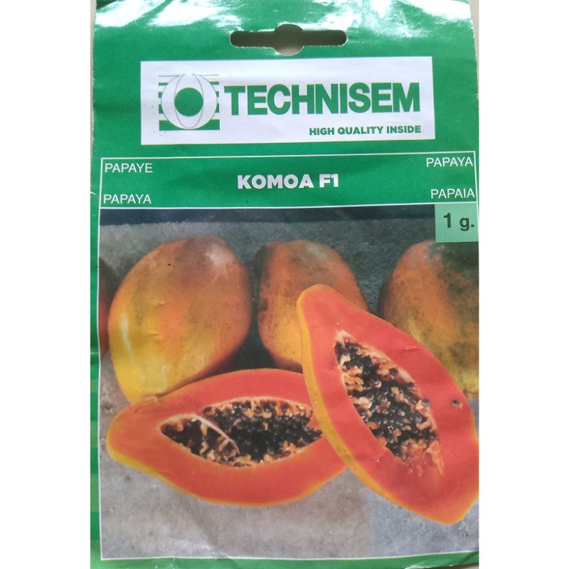 Tecnisem Seed Papaya Komoa F1 - Savvy Gardens Centre