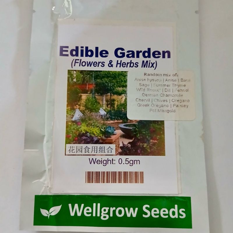 Well Grow Edible Garden (Flowers & Herbs Mix) - Savvy Gardens Centre