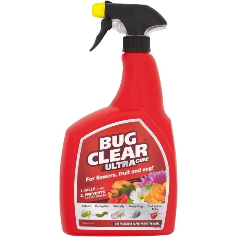 Miracle Gro Bug Clear Ultra Gun for Flowers Fruits and Vegetables 1L - Savvy Gardens Centre