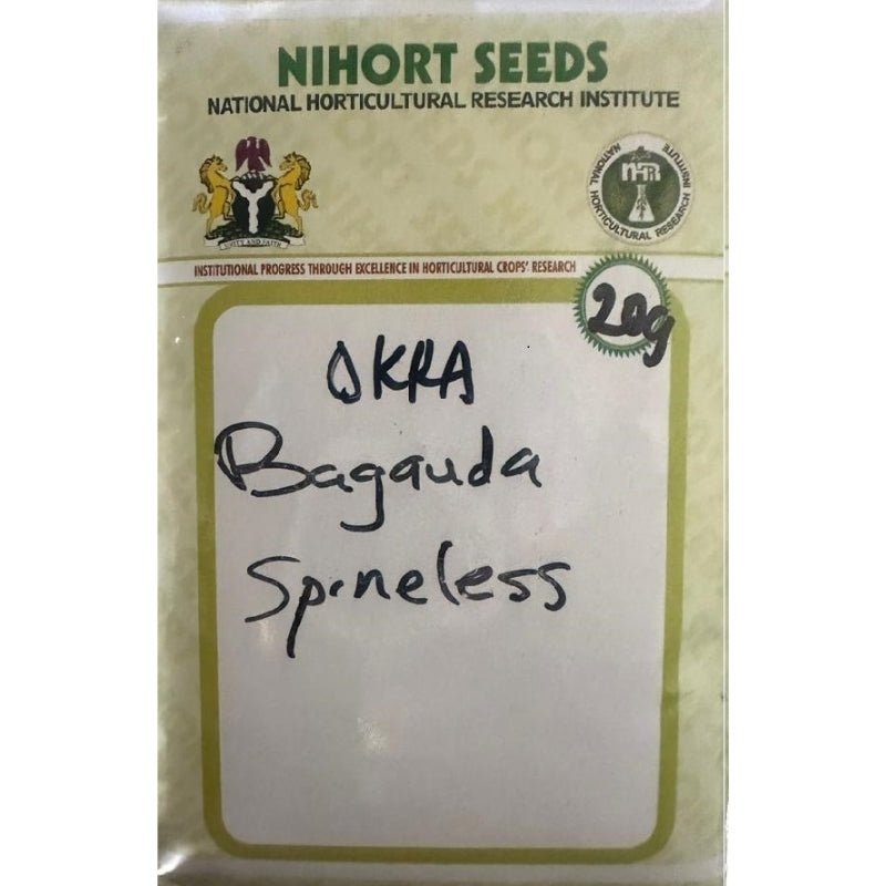 NIHORT OKRA (BAGAUDA SPINELESS) 20g - LGC