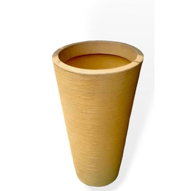 Stewart 40Cm Varese Med Planter Sand Brown - Savvy Gardens Centre